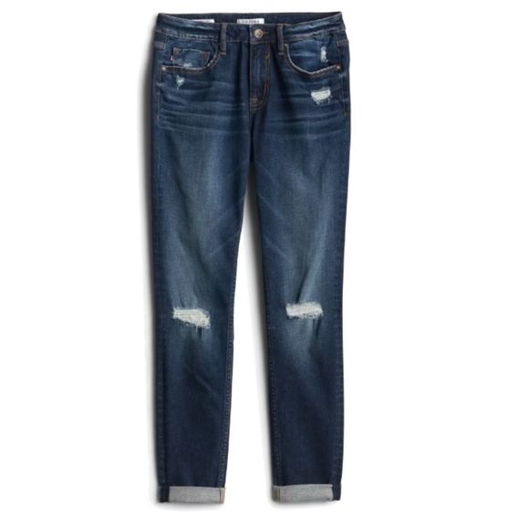 Vigoss Denim - VIGOSS THOMPSON TOMBOY DECONSTRUCTED JEANS